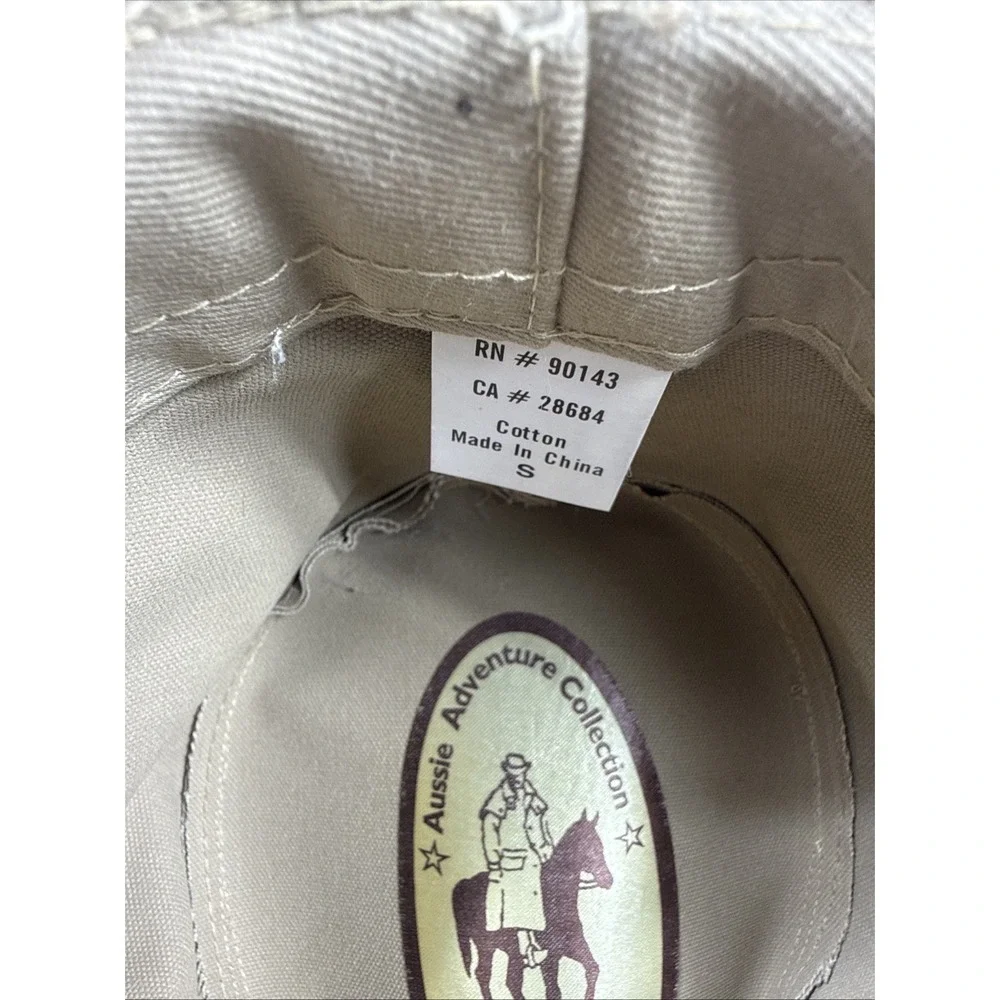Outback Trading Co. Waterproof Canvas River Guide Pocket‎ Hat Small Tan 1466